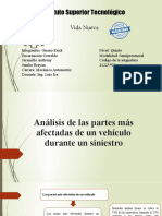 Análisis de Las Partes Más Afectadas de Un Vehículo Durante Un Siniestro (Grupo 5) .