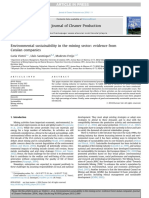 Environmental Sustainability in The Mining Sector - Evidence From Catalan Companies