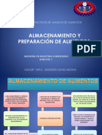 3.2 Almacenamiento y Preparación de Alimentos - 2da Parte