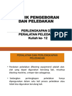 Perlengkapan Peledakan