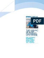 The Univac GP & WP Extended Life Range: Delivering Pumping Solutions For Over 150 YEARS