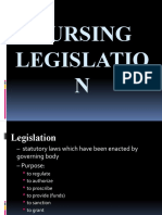 Nursing Legislatio N