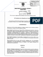 Decreto 2981 Del 2013