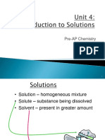 Unit 4 Introduction To Solutions