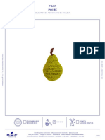 Poire Crochet DMC