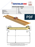 Fiche Technique Pont Roulant Bi Poutre 15 T