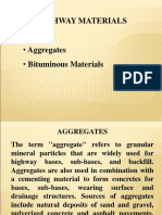 HIGHWAYS, Highway Materials (Aggregates and Bituminous Materials)