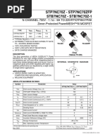 Stp7Nc70Z - Stp7Nc70Zfp STB7NC70Z - STB7NC70Z-1