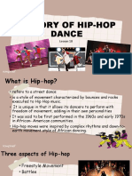 History of Hip-Hop Dance