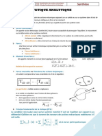 1 Cours Statique Analytique