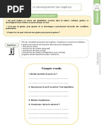 Cm1 Trace Ecrite Developpement Vegetaux