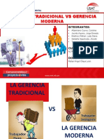 Gerencia Tradicional Vs Gerencia Moderna