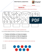 Matemática 6° B V Razones y Proporciones