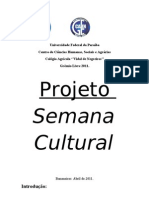 Projeto Semana Cultural