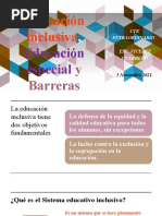 Presentación de Barreras para El Aprendizaje y La Participación Social