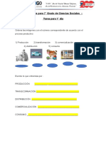 1° SEMANA 7° Grado Ciencias Sociales