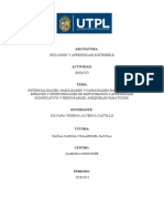 Ensayo de Inclusión y Aprendizaje Sostenible.