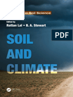 (Advances in Soil Science (Boca Raton Fla.) ) Lal, R. - Stewart, Bobby Alton - Soil and Climate-CRC Press (2019)