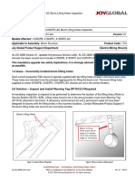 Service Letter: 1.0 Issue - Incorrectly Located Boom Lifting Holes