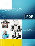 Robotics at Home Summer Camp