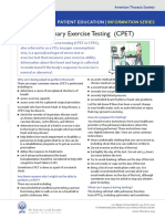 Cardiopulmonary Exercise Testing (CPET)