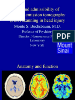 Use and Admissibility of Positron Emission Tomography (PET) Scanning in Head Injury