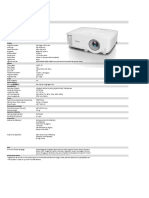 Ms550 Feature High Light Benq DLP Projector