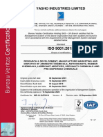 Iso Certificate