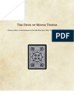 The Deck of Minor Things