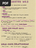 Mass and Molar Mass