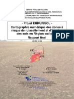 Cartographie Numerique Des Zones À Risque de Ruissellement