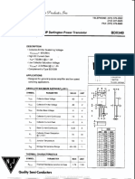 'Jzis - Su: Silicon PNP Darlington Power Transistor