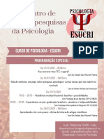 I Encontro de Práticas e Pesquisa Da Psicologia - Programação Completa