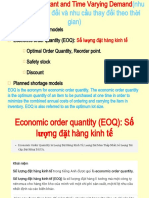 Chapter 2 Single Item Demand Varying at Approximate Level