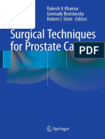 Surgical Techniques For Prostate Cancer, 1E (2015)