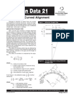 Curved Alignment: Deflected Straight Pipe