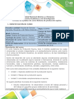 Syllabus Del Curso Sistema de Producción Equina (Zootecnia)