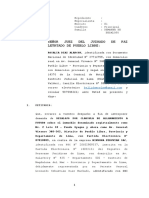 Demanda de Desalojo Con Clausula de Allanamiento Futuro