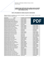 Poder Judiciário Do Estado de Mato Grosso Do Sul Tribunal de Justiça