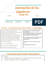 Caracterización de Los Jugadores