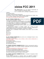 Exercícios Const Adm Penal 2011