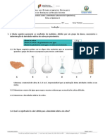 Questionário Sobre A Atividade Laboratorial 3 - Densidade Relativa de Um Metal