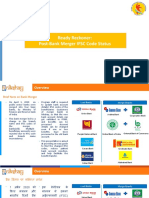 Post Bank Merger - IFSC Mapping - 170321 - VDF