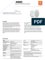 3-Control 42C Spec Sheet