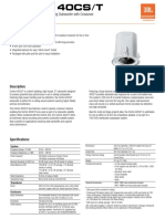 12-Control 40CS-T Spec Sheet