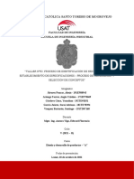 Taller N°03 - Proceso de Identificación de Necesidades y Establecimiento de Especificaciones - Proceso de Generación y Selección de Conceptos