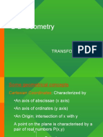 2-D Geometry: Transformations