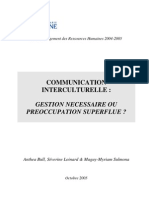 MEMOIRE GROUPE4 Communication Interculturelle