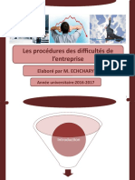 C7 Les Procédures Des Difficultés de L - Entreprise