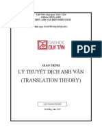 Nguyen, M. Q. - 2019 - Ly Thuyet Dich Anh Van. ENG 220 - 2020F - REF - 1